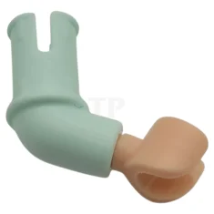 LEGO Brazo con pin Technic con mano de turrón claro