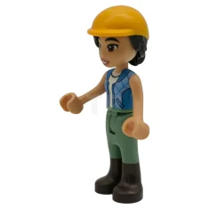 LEGO Friends Liann - Dark Azure and Bright Light Blue Vest…