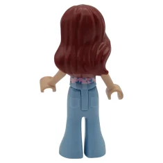 LEGO Friends Paisley - Hellrosa Tank-Top, hellblaue Hose, Glockenhose, orange Schuhe