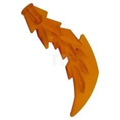 LEGO Wave Angular Single with Crystals and Axle Hole End