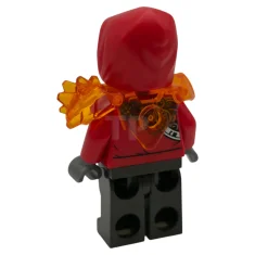 LEGO Cooper - Robot with Red Hood and Trans-Orange Armor