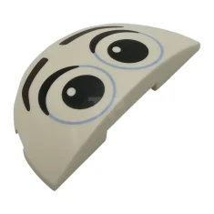 LEGO Brick, Round 3 x 6 x 1 Dome Half with…