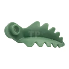 LEGO Plant Plate, Round 1 x 1 with Curved, Upright Leaf