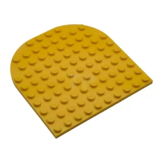 LEGO Plate, Round 10 x 10 Rounded End