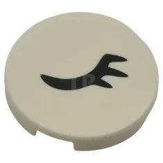 LEGO Tile, Round 2 x 2 with Bottom Stud Holder with…