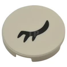 LEGO Tile, Round 2 x 2 with Bottom Stud Holder with…