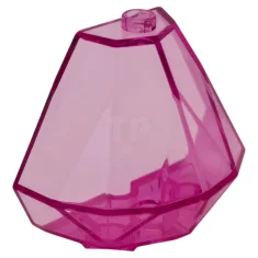 LEGO Rock 3 x 5 Faceted Jewel Half