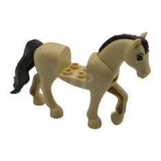 LEGO Horse, Friends Style with 2 x 2 Cutout and Movable…