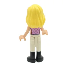 LEGO Friends Matilde - Chaqueta sin mangas rosa vivo, pantalón blanco,…