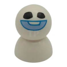 LEGO Snowgie - Sonrisa Azul Claro Brillante, Contorno Azul Oscuro, Tapa…