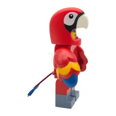 LEGO Loro Disfraz Abanico, Serie 28 (Sólo minifigura sin soporte ni…