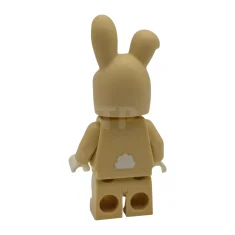 LEGO Conejito Disfraz Abanico, Serie 28 (Sólo minifigura sin soporte ni…
