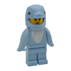 LEGO Abanico disfraz de delfín, serie 28 (sólo minifigura sin soporte…