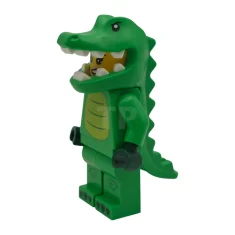 LEGO Ventilador de disfraz de cocodrilo, serie 28 (sólo minifigura sin…