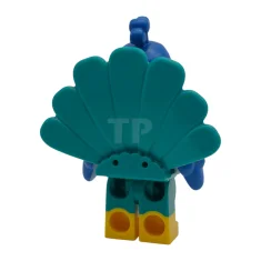 LEGO Pfau Kostümfächer, Serie 28 (nur Minifigur ohne Ständer und Zubehör)