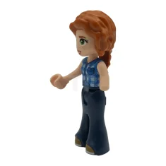 LEGO Friends Herbst - Blaue Weste aus Flanell, dunkelblaue Hose, Glockenhose,…