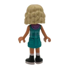 LEGO Friends Nova - Dunkeltürkisfarbener ärmelloser Hoodie und Shorts mit gefaltetem…