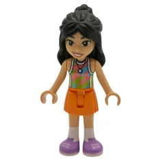 LEGO Friends Liann - Camiseta de tirantes lima, coral y azul…
