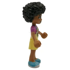 LEGO Friends Sonia - Delantal "PLAYLAND" Amarillo Claro Brillante, Camiseta Rosa…