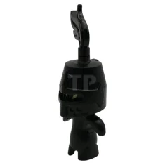 LEGO Grimspawn - Casco Negro Castillo Cerrado, Penacho Negro