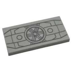 LEGO Baldosa 2 x 4 con Panel SW Darth Vader's TIE…