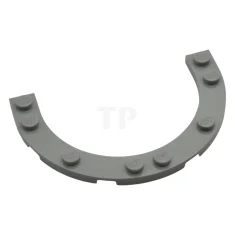 LEGO Plaque, extrémité arrondie 5 x 8 avec découpe courbée 4…