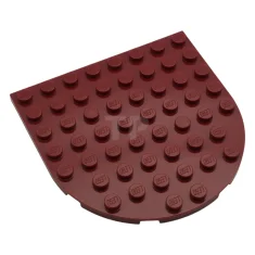 LEGO Plaque, bout arrondi 8 x 8