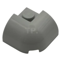 LEGO Dakpan, gebogen 2 x 2 hoek Rond met verzonken noppen