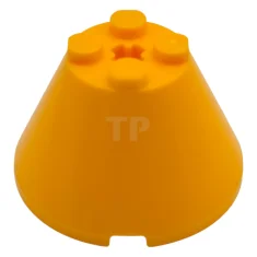 LEGO Cone 4 x 4 x 2 with Axle Hole