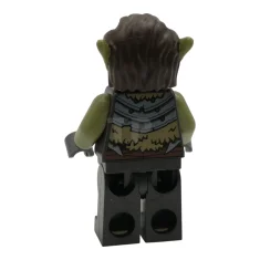 LEGO Orco - Cabeza Verde Oliva, Armadura Gris Oscuro Perlado sobre…
