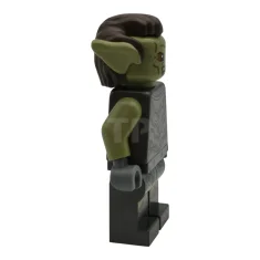 LEGO Orco - Cabeza verde oliva, armadura gris oscuro perla con…