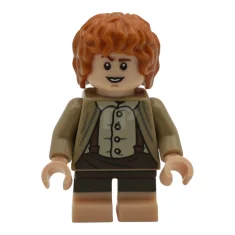 LEGO Samwise Gamgee (Sam) - Chaqueta marrón oscuro