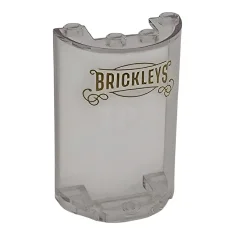 LEGO Cylinder Half 2 x 4 x 5 with 1 x…