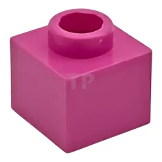 LEGO Ladrillo 1 x 1 x 2/3 con tachuelas abiertas