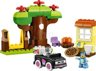LEGO Pizzameisjes met Muffin en Bluey