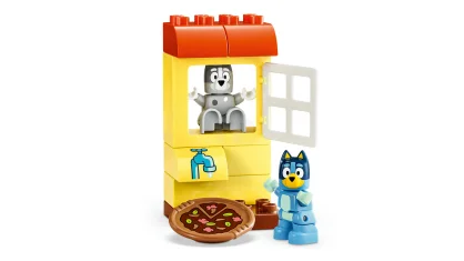 LEGO Pizzameisjes met Muffin en Bluey
