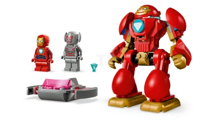 LEGO Ultron tegen Iron Man
