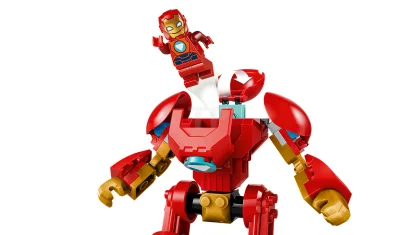 LEGO Ultron tegen Iron Man