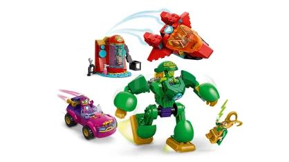 LEGO Loki tegen Team Iron Man