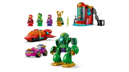LEGO Loki tegen Team Iron Man