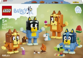 LEGO Bouwbare figuren van Bluey en haar familie