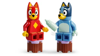 LEGO School met Rusty en Bluey