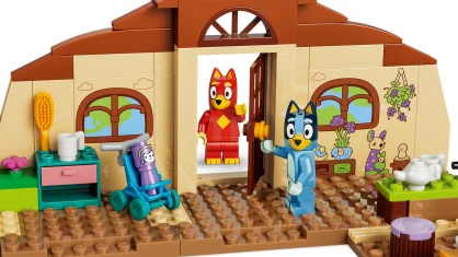 LEGO School met Rusty en Bluey