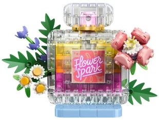 LEGO Parfumfles met bloemen