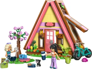 LEGO Glampinghut in de natuur