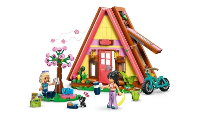 LEGO Glampinghut in de natuur
