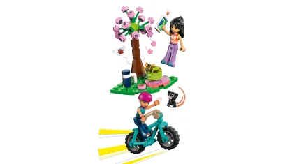 LEGO Glampinghut in de natuur