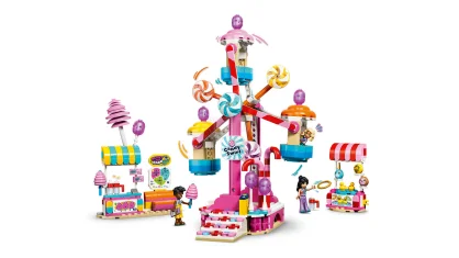 LEGO Reuzenrad van snoep en cupcakes