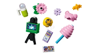 LEGO Draaiende theekopjesattractie met bloementhema