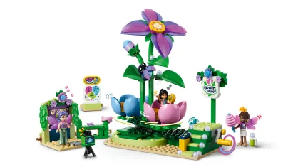 LEGO Draaiende theekopjesattractie met bloementhema